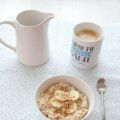 Porridge con plátano y canela