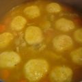 POTAJE CON ALBONDIGAS DE PESCADO
