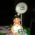 ♥TARTA DE FONDANT PARA NOVIA PUNTUAL