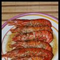 GAMBONES AL HORNO CON COÑAC