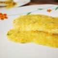 FILETES DE PESCADO EN SALSA AMARILLA