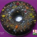 BIZCOCHO DE CHOCOLATE CON M&M