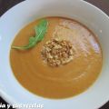 CREMA DE ZANAHORIAS CON NUECES