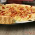 TARTA SALADA DE CALABACÍN Y BACON