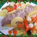 SOLOMILLO DE CERDO CON PIÑA Y VERDURAS