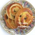 Pains aux raisins. Chère Isabelle.