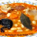 JUDIAS BLANCAS CON OREJA DE CERDO