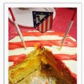 Tarta rojiblanca