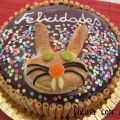 TARTA CONEJITO TRAVIESO