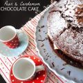 Pear Cardamom and Chocolate Cake