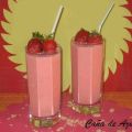 Batido suavecito de fresa