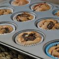 Muffins de nutella y nueces