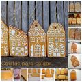 Casitas de jengibre para colgar