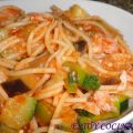 SPAGUETTIS ROTOS CON VERDURAS