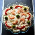 Ensaladilla de patatas y gambas con mayonesa de[...]
