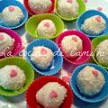 Trufas de chocolate blanco