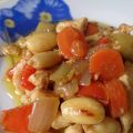 Pollo con almendras