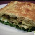 HOJALDRES RELLENOS DE RÚCULA Y QUESO DE CABRA