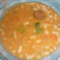 Alubias  guisadas con chorizo