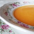 CREMA DE CALABAZA Y NARANJA