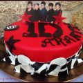 Tarta One Direction y Domingo futbolero