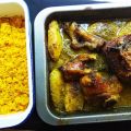 POLLO CON CUSCÚS Y CÚRCUMA