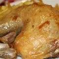 Muslos de pollo al horno