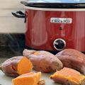 Boniato asado en Crock-pot