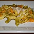 Gigli con salsa de almendras