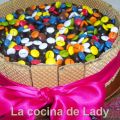 Tarta de Barquillos y Lacasitos