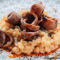 Risotto de chipirones en su tinta en conserva