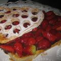 Corazón de hojaldre con crema de chocolate y[...]