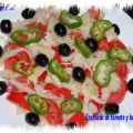 ENSALADA DE TOMATE Y BACALAO