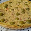 Quiche de atún con aceitunas