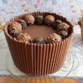 Tarta Ferrero, un cumpleaños chocolateado.