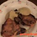 Chuletas con Salsa de Queso