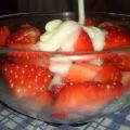 FRESAS CON LECHE CONDENSADA
