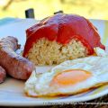 Arroz a la Cubana con Longanizas