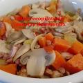 Cazuela de champiñones con zanahoria y beicon[...]