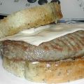 Hamburguesa en pan casero de tomillo,ajonjolí y[...]