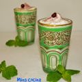 Mousse de chocolate blanco ligera