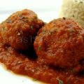 ALBÓNDIGAS EN SALSA BARBACOA