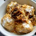 Albóndigas con salsa souvlaki, champiñones y[...]