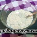 Salsa alioli falsa