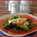 Ensalada de manzana y mozzarella