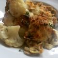 Coliflor con champiñones gratinada con bechamel[...]