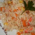 Ensalada de arroz.