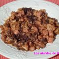 COLIFLOR CON LONGANIZA, MORCILLA Y TOMATE