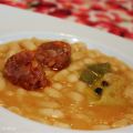 Potaje de judías blancas con chorizo