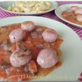 Albóndigas con Salsa Agridulce